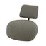 7 Poltrona Lounge Rivatti 67cm -Largura- Estofado com Tecido em Poliester Verde Stone Repelente a Agua